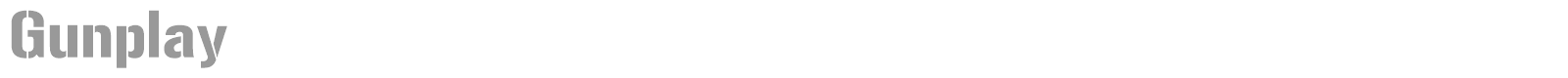 Gunplay font preview